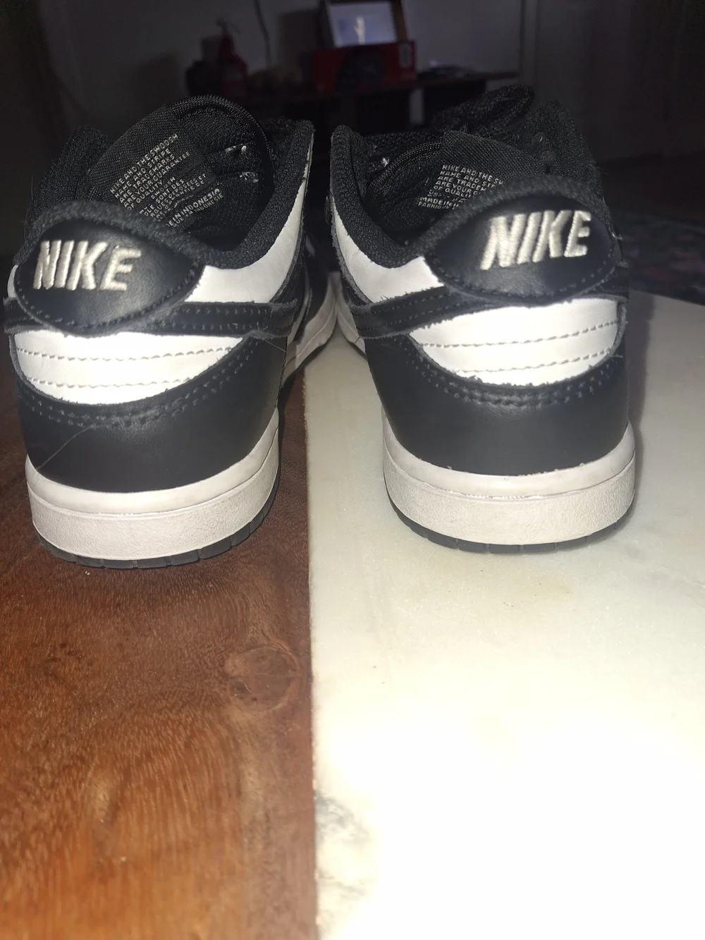 Nike Kids Panda Dunk Low Sneakers 3.5y